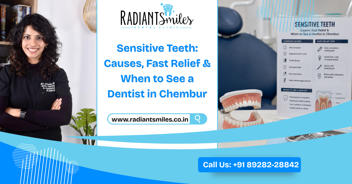 Sensitive Teeth: Causes, Relief & When to See a Dentist